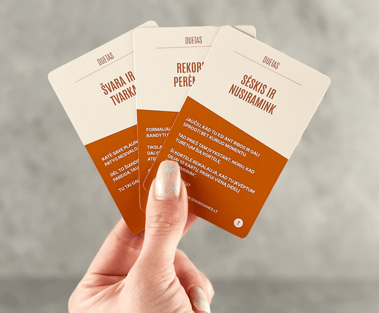 Porų žaidimas DUETAS